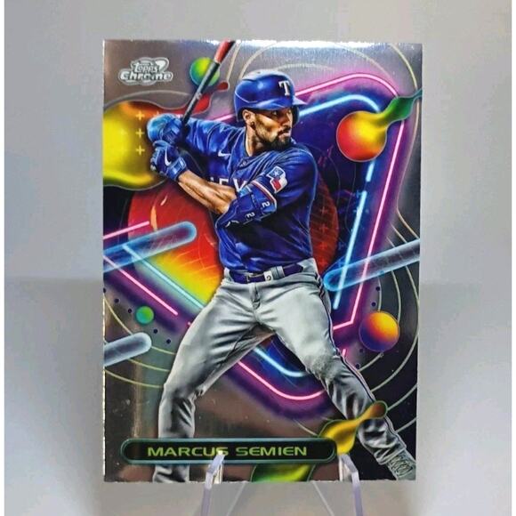 2023 Topps Cosmic Chrome - Marcus Semien #8 - Picture 1 of 5